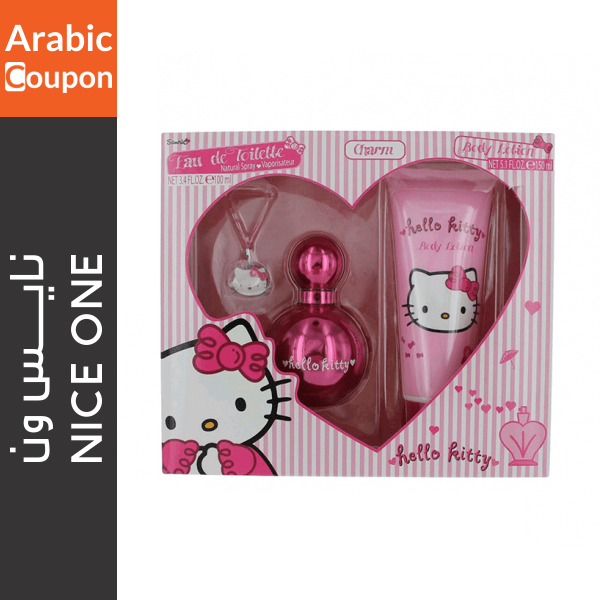 Hello Kitty Pink perfume set for children
