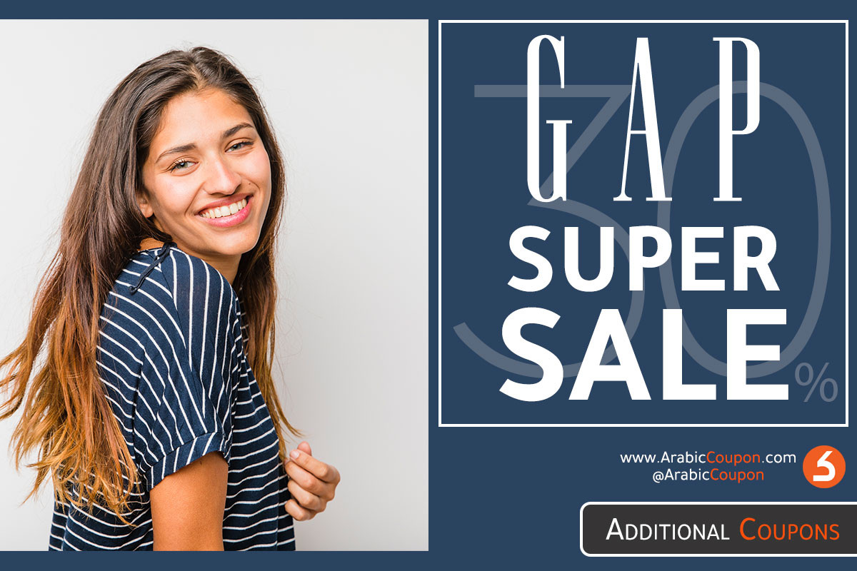 GAP Super SALE in Saudi Arabia on selected items till end of August 2020