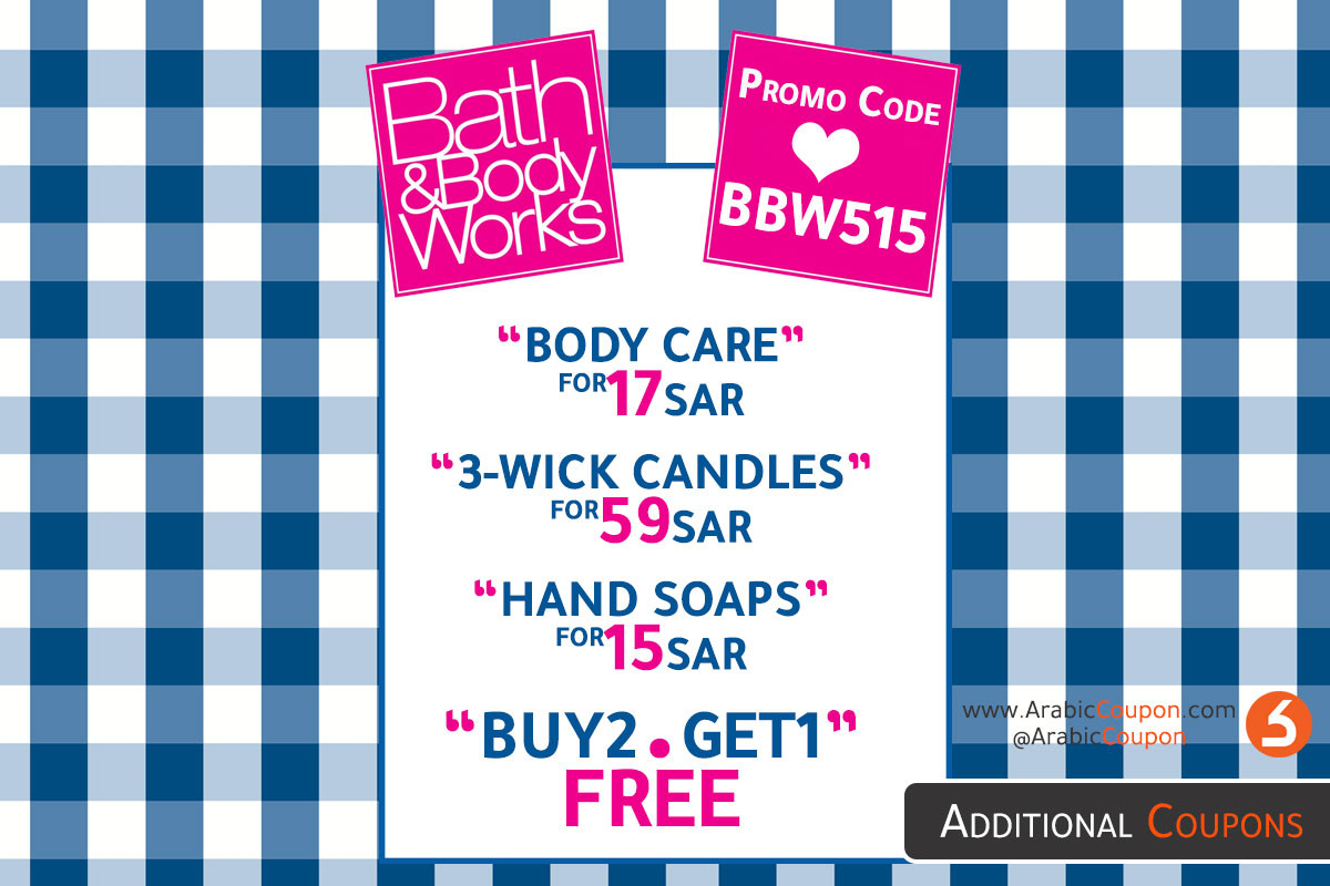 promotion code for bath and body works candles