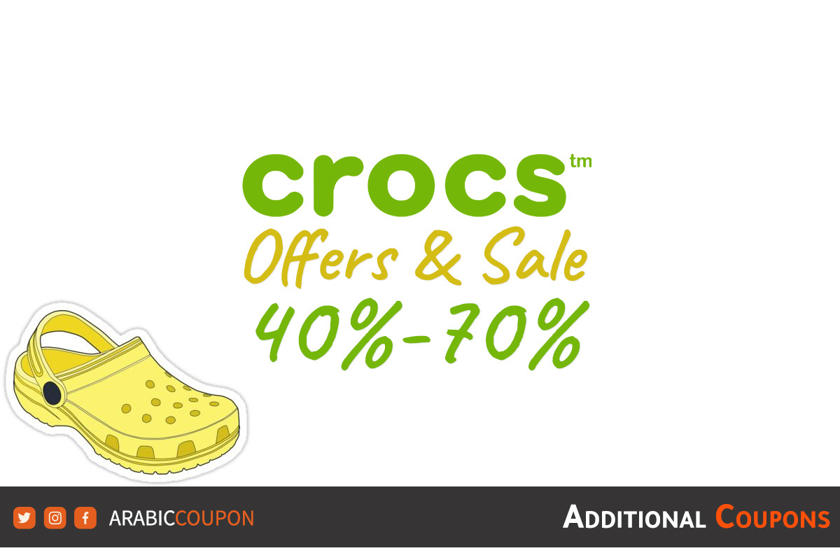 Discover Crocs Saudi Arabia Sale up to 70 off.