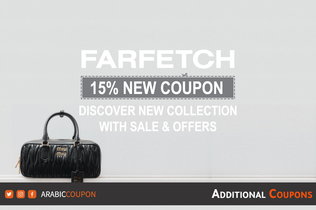 15 Farfetch coupon launched with new season’s collections & offers